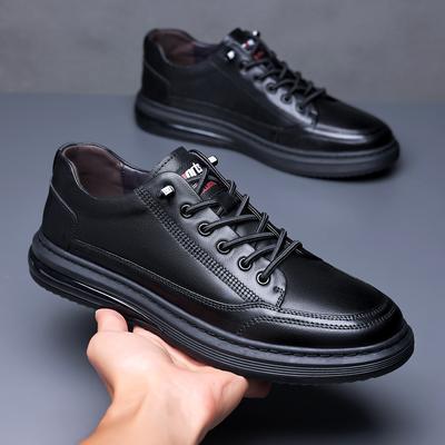 Fashion Classic Sneakers for Men Comfort Leather Sneakers Fashion Lace Up Skateboarding Sports Shoes Men Flats Homme Footwear
