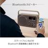 Denkyosha handheld speaker with Kikoe easy to AC carrying radio Zepeal, radio, TV, operate, 2-way power/battery, handle, included, DTS-WS230BR