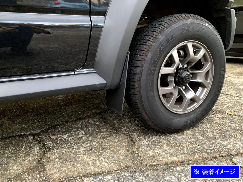 BRIGHTZ Mudguards for Jimny Sierra Black Mud Flaps for JB74 JB B74 74 Jimny Sierra JB74W, [MUD-019] -