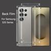 Full Cover Back Film Hydrogel Film for Samsung S25Ultra Back Film for S25Plus Soft Back Hydrogel Film  Frame Protective Cover