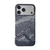 Kevlar Carbon Fiber Texture Magnetic Case for iPhone 17 Pro Max - Water Decal Half-Wrapped Protective Cover