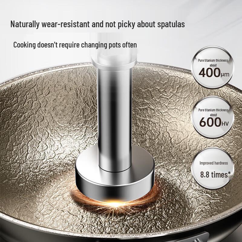 Chui Da Huang 30cm Reintitan Antihaft-Wok