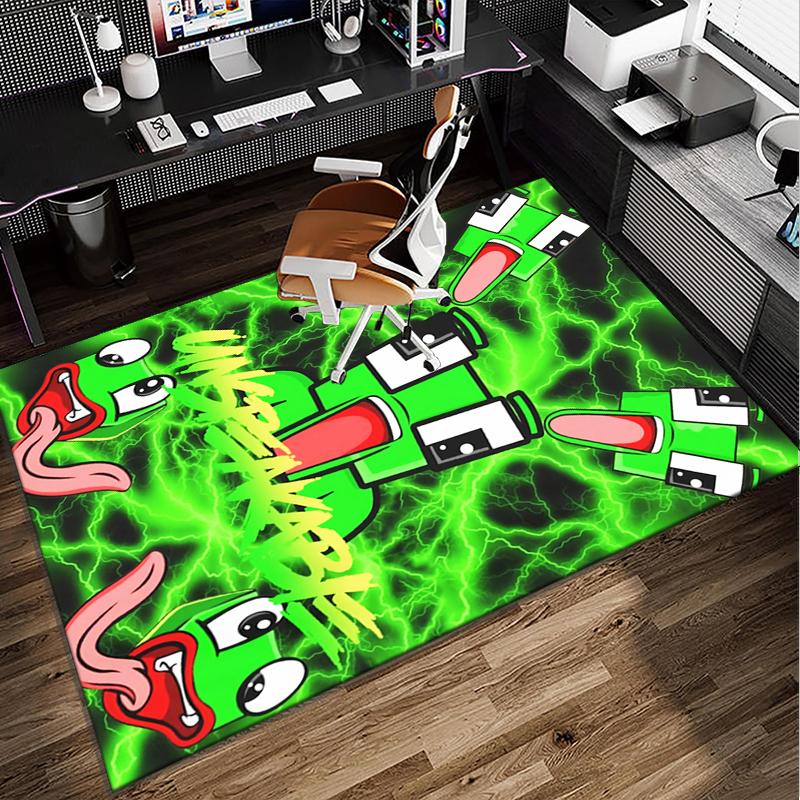 Colorful game Friends Office Rug Chair Mat, Game Carpet, Suitable for Front Door, Bedroom, Living Room, Desk, Holiday Gift