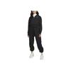 Nike Einfarbig Stehkragen Halb-Reißverschluss Lässiges Sport Langarm Sweatshirt Damen Oberteile Schwarz DQ5768-010