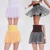 High Waist Athletic Skirt For Women With Breathable Nylon Fabric For Running And Fitness