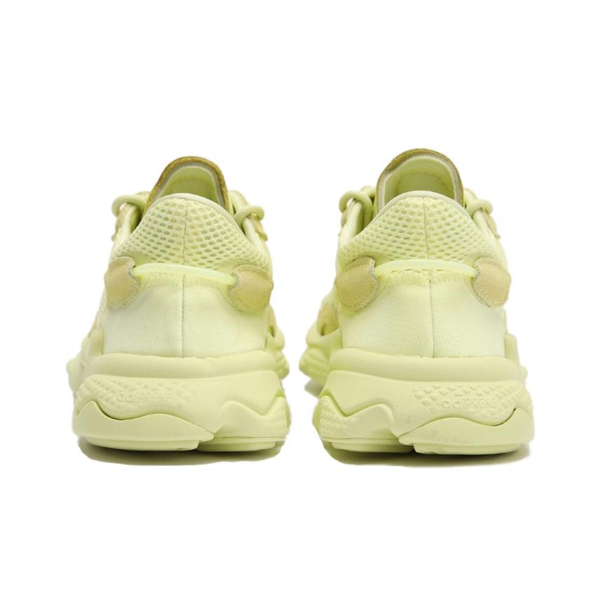 adidas Originals Ozweego Mesh Mode Bequem Rutschfest Langlebig Low-Top Lifestyle Freizeitschuhe Unisex Freizeitschuhe Gelb FY2303