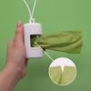 Solid Color Pet Garbage Bag Dispenser Plastic Cylinder Dog Waste Bags Holder  Outdoor Use