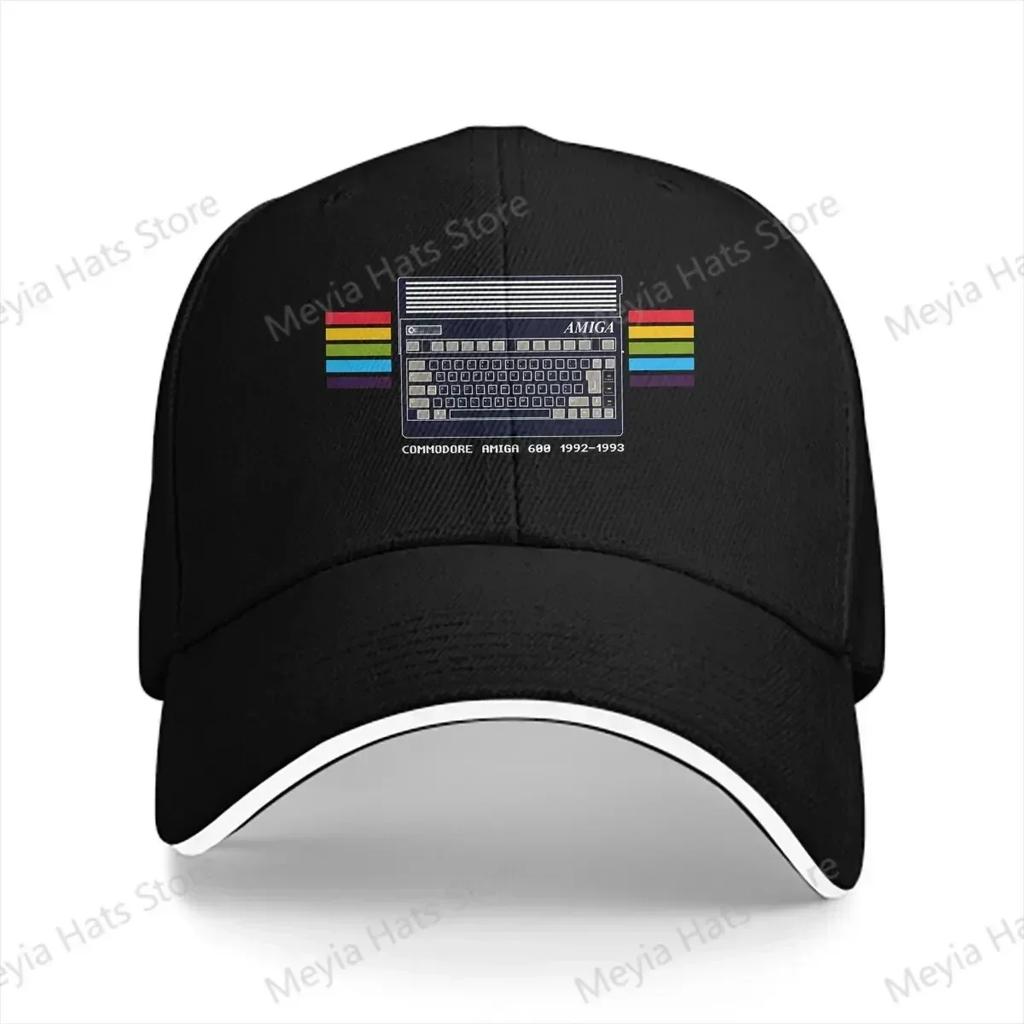 Commodore Amiga Commodore Amiga Multicolor Hat Peaked Womens Cap Personalized Visor Protection Hats