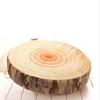 Natural Round Stump Throw Pillow, 3D Digital Print Comfortable Wood Log Pillow, Funny Cute Wood Trunk Pillows Stump Cylinder Floor Cushion for Home