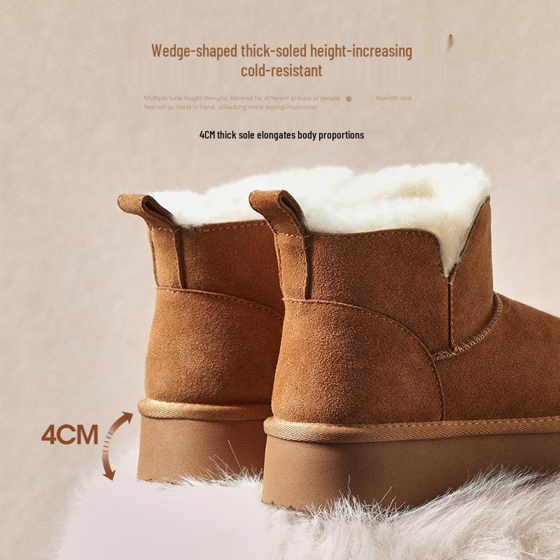 Belle Women's Versatile Platform Winter Snow Boots