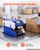 Water-Activated Tape Dispenser, Automatic Kraft Gummed Tape Dispenser, 100995mm Adjustable Length, 40100mm Tape Width, 220V Electric Water-Activated