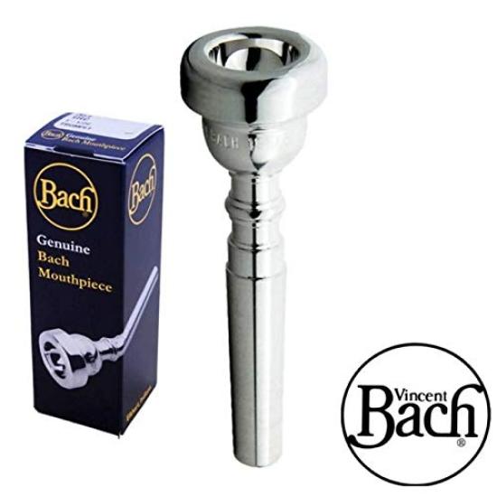 Bach Trumpet Size Silver Plated Finish Mouthpiece, 18,