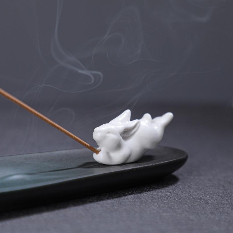 Incense Burner Bedroom Fragrance Box, Household Indoor Ceramic Thread Fragrance Box