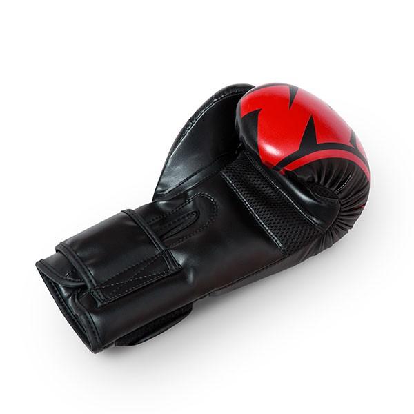 StormCloud Bolt 2.0 Boxing Gloves Black/Red 16oz