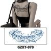 Waterproof Herbal Semi-Permanent Flower & Wings Sleeve Tattoo Sticker