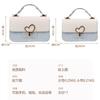 DIY Crossbody Bag Making Materials Kit PU Leather Cambridge Bags Sewing Set for Women Handmade Handbag Semi-finished Accessories
