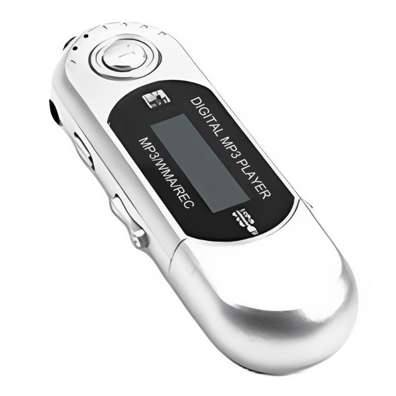 Portable USB MP3 Player 4GB Player HiFi Stereo  Sound MP3 Music Player Beautiful USB MP3 Player Exquisite Workmanship
