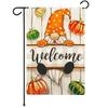 1 Ft. X 1.5 Ft. Polyester Autumn Welcome Gnome 2-Sided Garden Ag Printed Block EEJ UUN