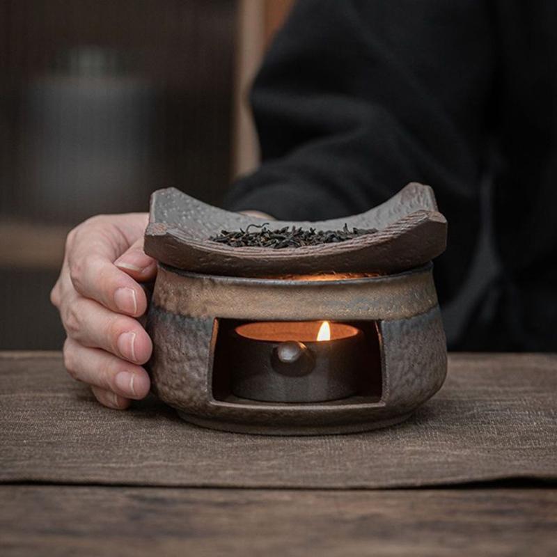 1 Set Teas Stove Candle Insulation Teapot Stand Teas Light Candle Holder Aromatherapys Oil Burners Essential Oil Burners