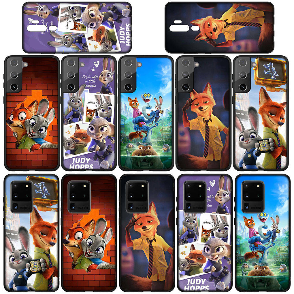 Чехол для телефона для iPhone 17 16 15 Xiaomi Poco F8 F7 X7 X6 M8 C85 C75 C71 Redmi Note 14 13 11 12 Pro Max A4 14C 13C 15C Джуди Аниме Зверополис Гэри Ник 2