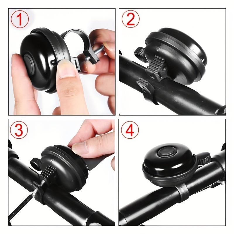Bicycle Bell Bike Handlebar Bell Ring Aluminum Alloy MTB Safety Warning Alarm Cycling Bike Accessories