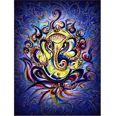 Diy Diament Haft Ganesha Indyjski Budda Diament Malarstwo Cross Stitch