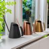Nortic Retro Stainless Steel Long Spout Watering Can for Indoor Plants