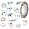 500 Pictures/roll Roll Sticker Tape Hot Spot Cartoon Yayale Hand Account Material Decorative Envelope Sticker