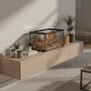 Spotted Gecko Enclosure Anti-Prevent Exit Design Panoramic Glass Enclosure Transparent Arachnid Enclosure Sturdy Construction