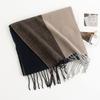 Winter British Style Imitation Cashmere Scarf for Men High End Checkerboard Cold Proof Shawl and Scarf