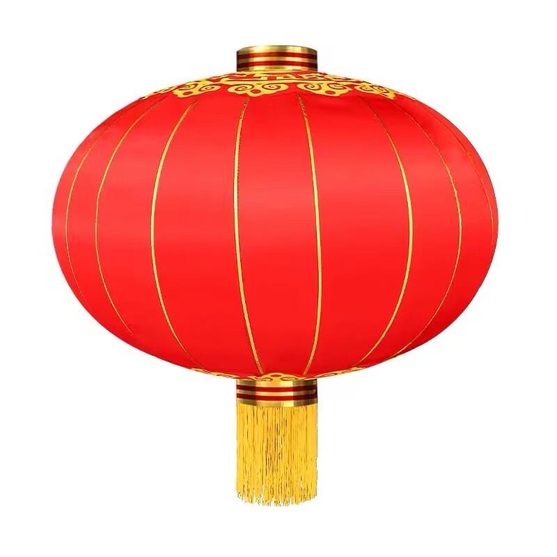 Big Red Silk Outdoor Festive Lantern