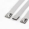 100 4 Stainless Steel Cable Ties Self Locking Zip for Home Garage Workshop