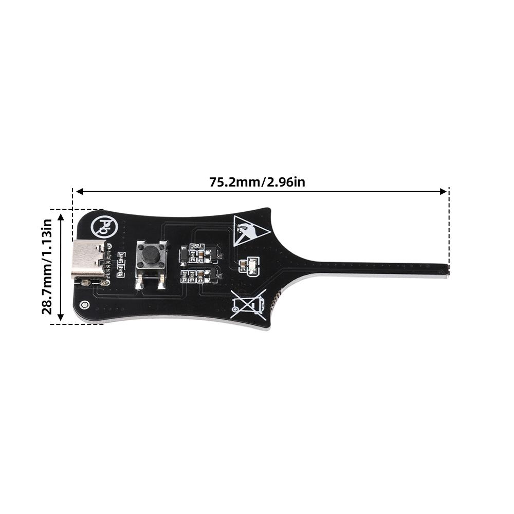 DC5V Induction Tester Motherboard Coil Diagnostic Tool TypeC Interface Electromagnetic Quick Fault Check for Mobile Phone Repair
