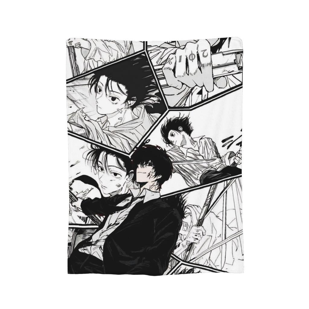 Nagumo Yoichi Sakamotos Days Blanket Cozy Soft  Throw Blankets for Sofa 50x60 Inch Multiple Sizes Bedding Throws