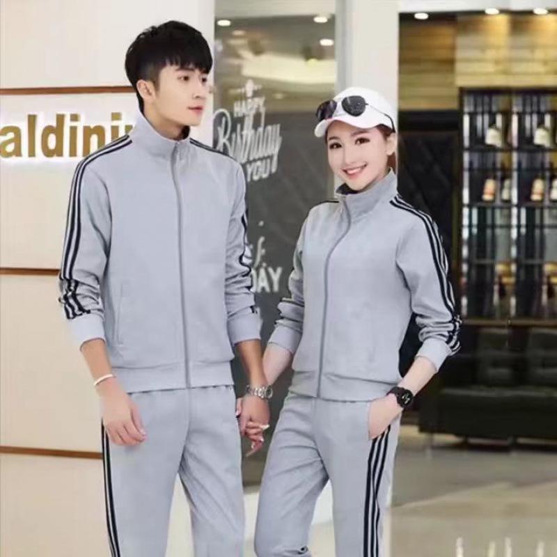 

Унісекс Підлітковий Весняно-Осінній Спортивний Повсякденний Комплект зі Стійкою S