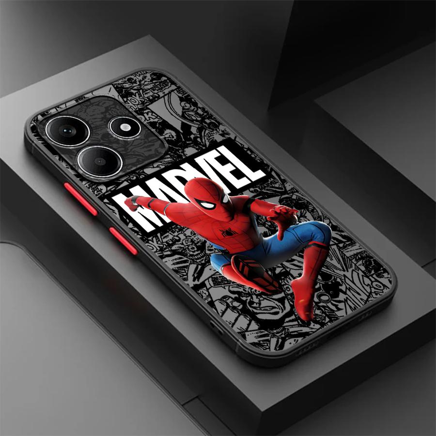 Case for Xiaomi Redmi Note 14 A4 13C 14C 10 13 Pro Plus 9S 12 11 Funda Phone Cover Spider-Man Heroes Return