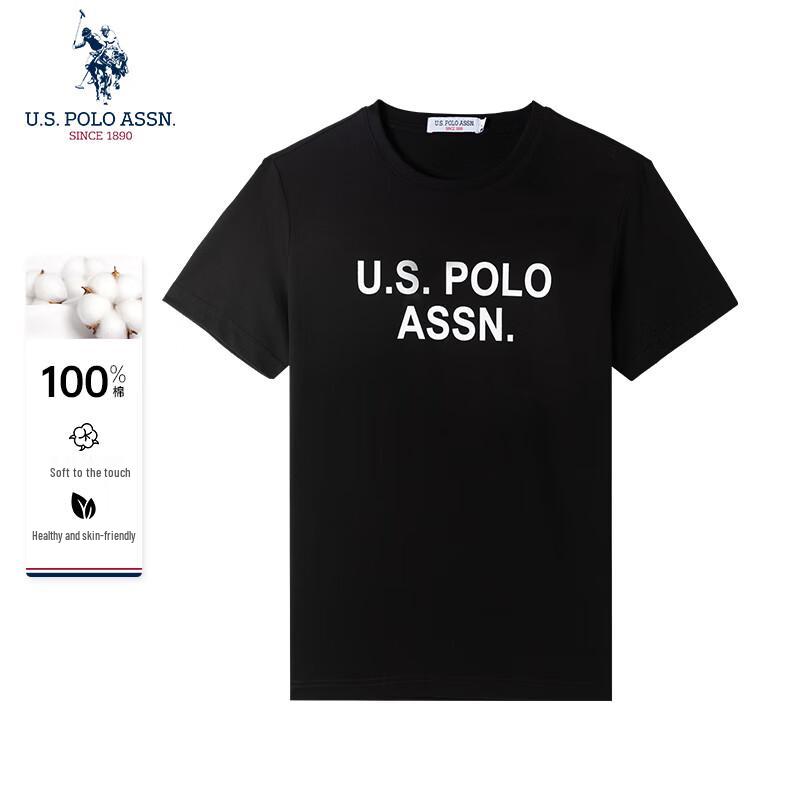 US POLO ASSN Men s Pure Cotton Short Sleeve T-Shirt L 2090₽