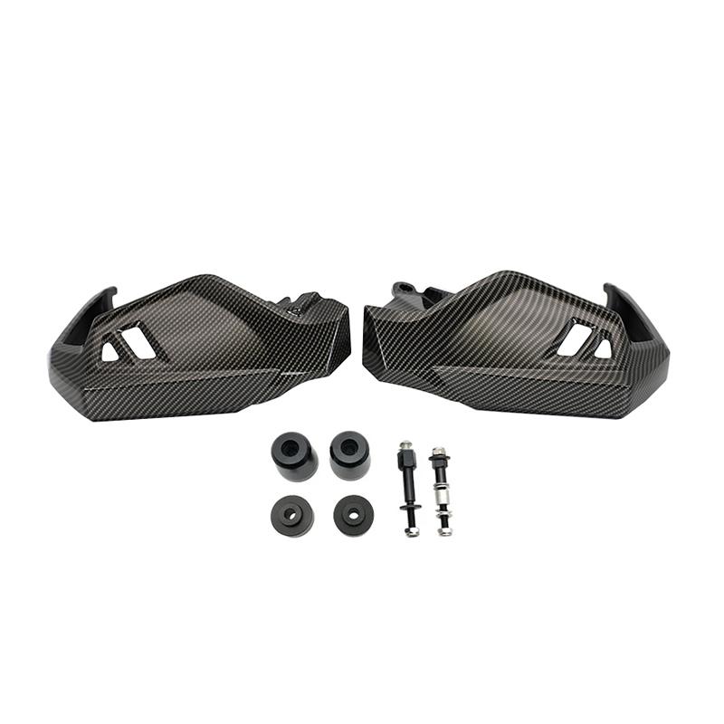 Carbon Black Motorcycle Handguard Hand Protection Wind Shield Hand Guard For Suzuki V-Storm DL250 DL 250 V Strom 250 2017-2024