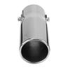 Car Modification Stainless Steel Exhaust Muffler Pipe Rear Tailpipe End Throat Flat