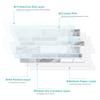 Pvc Crystal Film Marble Tile Wall Sticker Waterproof And Oil-Proof Kitchen Bathroom Wall Sticker Self-Adhesive Home Decoration