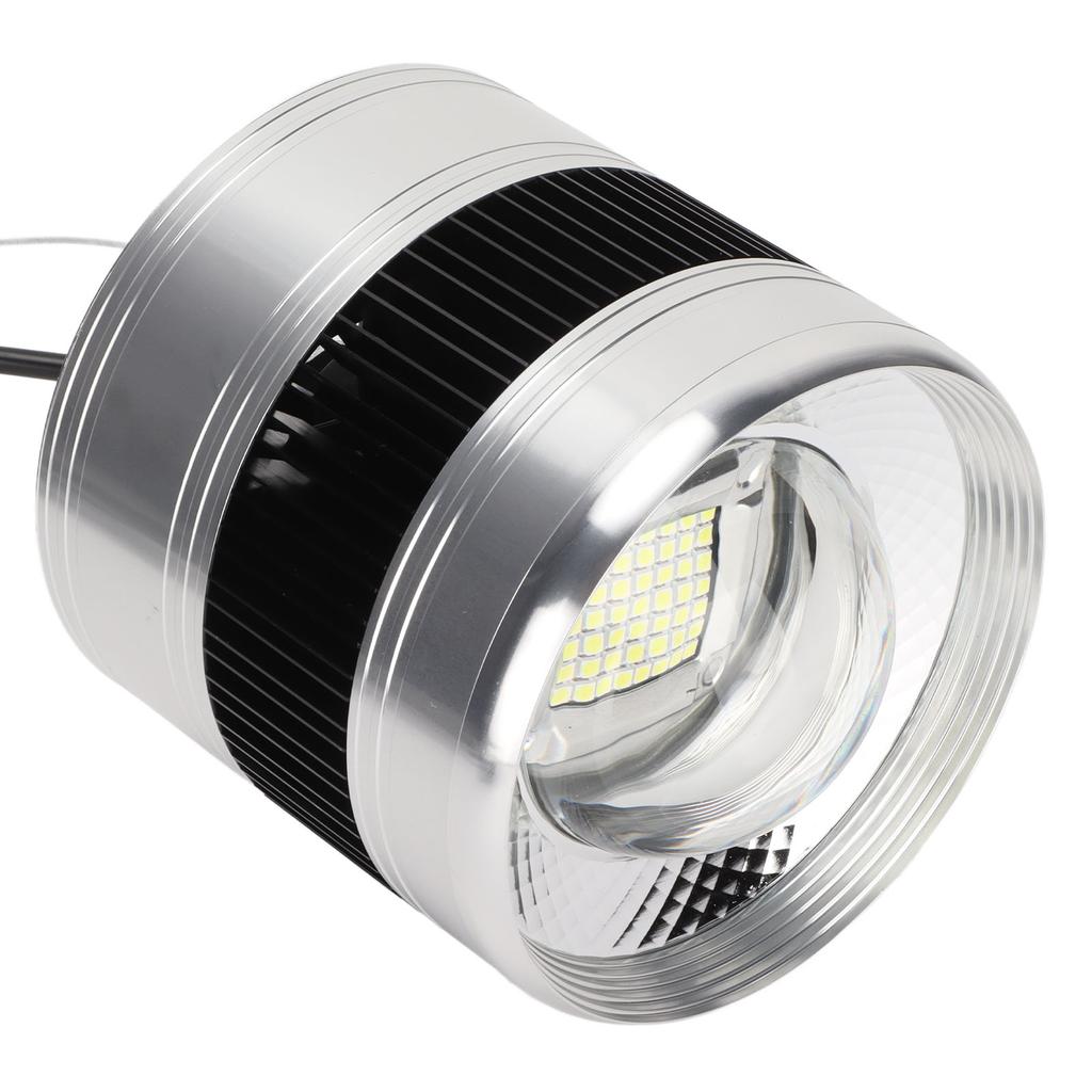 Marine Aquarium Light Full Spectrum COB White Light Cylinder Saltwater Fish Tank Light 75W ZY K3 EU