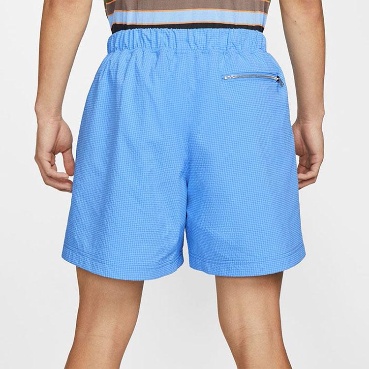 Nike Sportswear Logo Swoosh Woven Water-Resistant Sports Shorts Men Shorts Blue DM5282-412