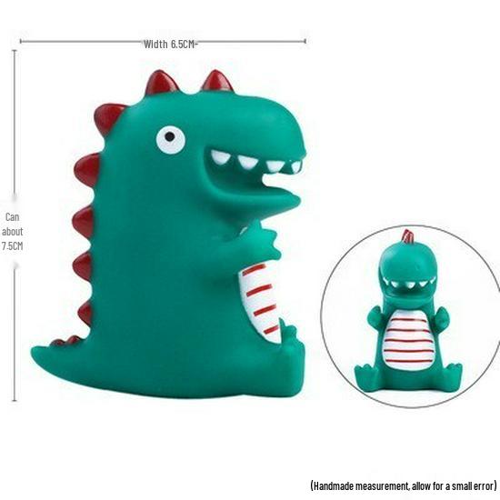 Cartoon Superhero Vs. Dinosaur Cake Toppers: Kids' Birthday Decoration Set