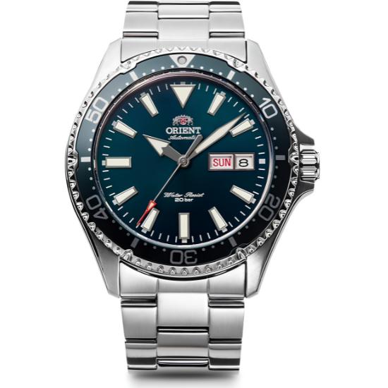 ORIENT Mako Автоматические Автоматические с Зеленым Циферблатом [ORIENT] Часы, Механические, Дайверские Часы, Гарантия Производителя, RN-AA0808E, Мужские, зелёный