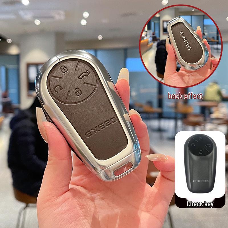 

Metal Leather Key Cover for 2024 Starway Star Era ET & 2025 Star Era ES