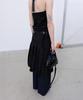 Lcdc Tm Asymmetric Pleated Skirt (Black)