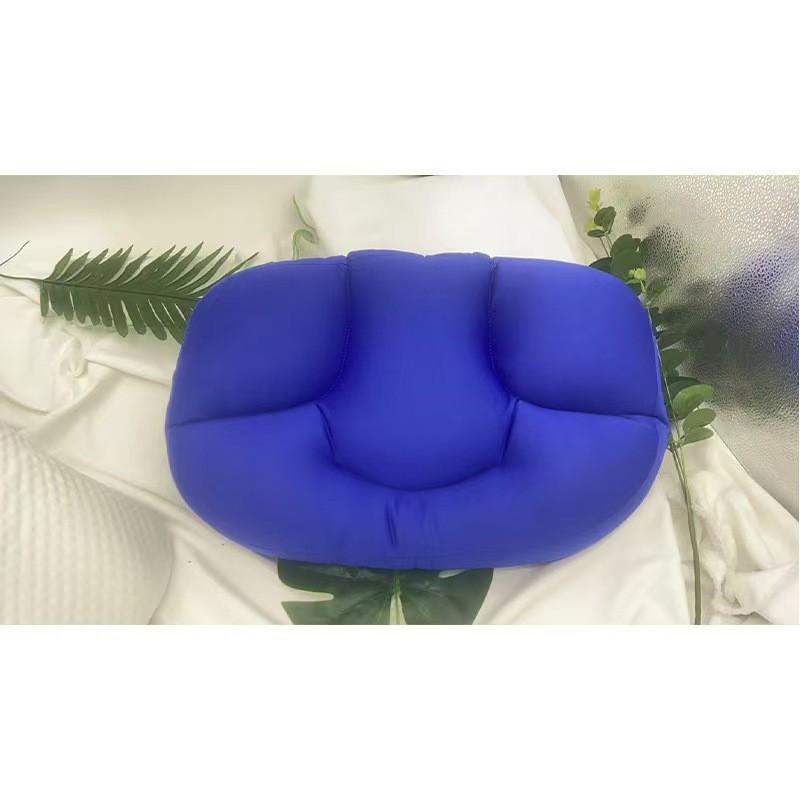Memory Foam Cloud Pillow Neck Lumbar Support Breathable Cotton Cover Modern Minimalist Throw
