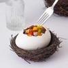 Kreative Vogelnester Dekoration Dessertschale, Eierschalen-Schale, Keramik-Geschirr, Back-Pudding-Schale, Eier-Dämpfer, Küchenutensilien
