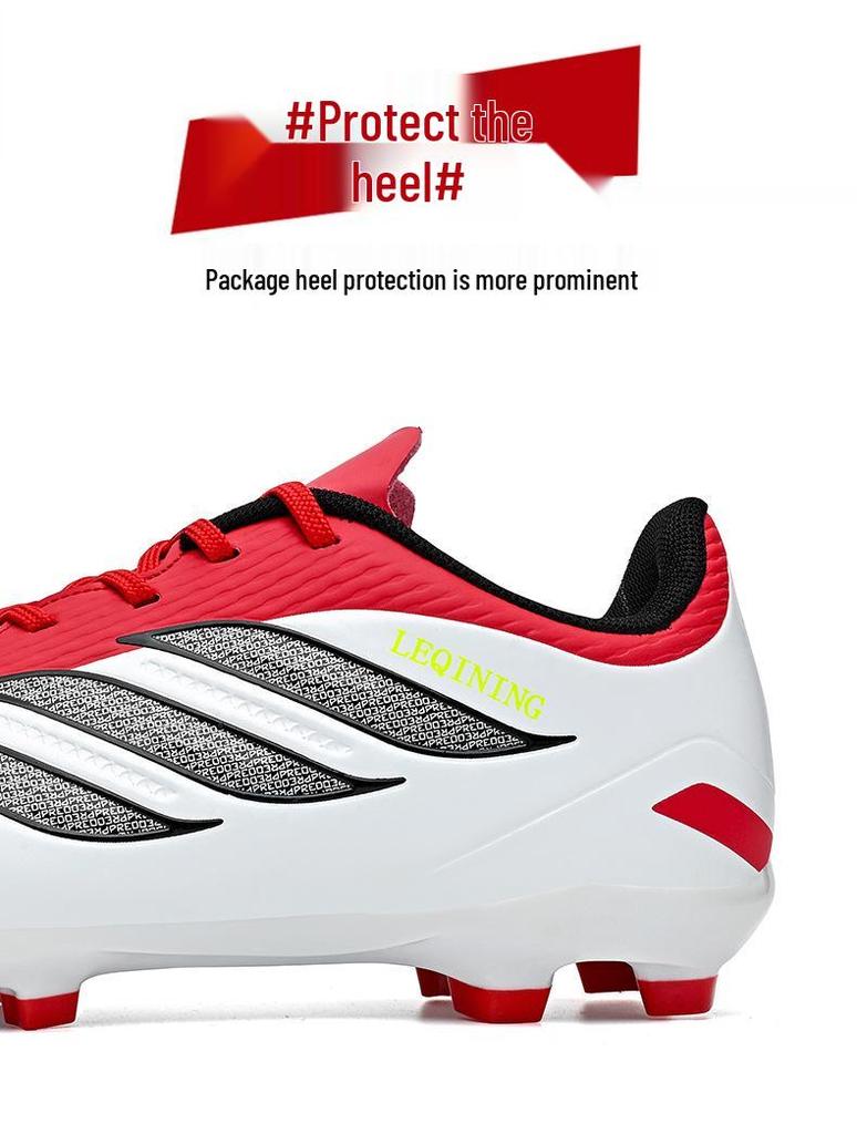 Unisex AG Long Spike Soccer Shoes - Ideal for Teens & Students In Training and Competition