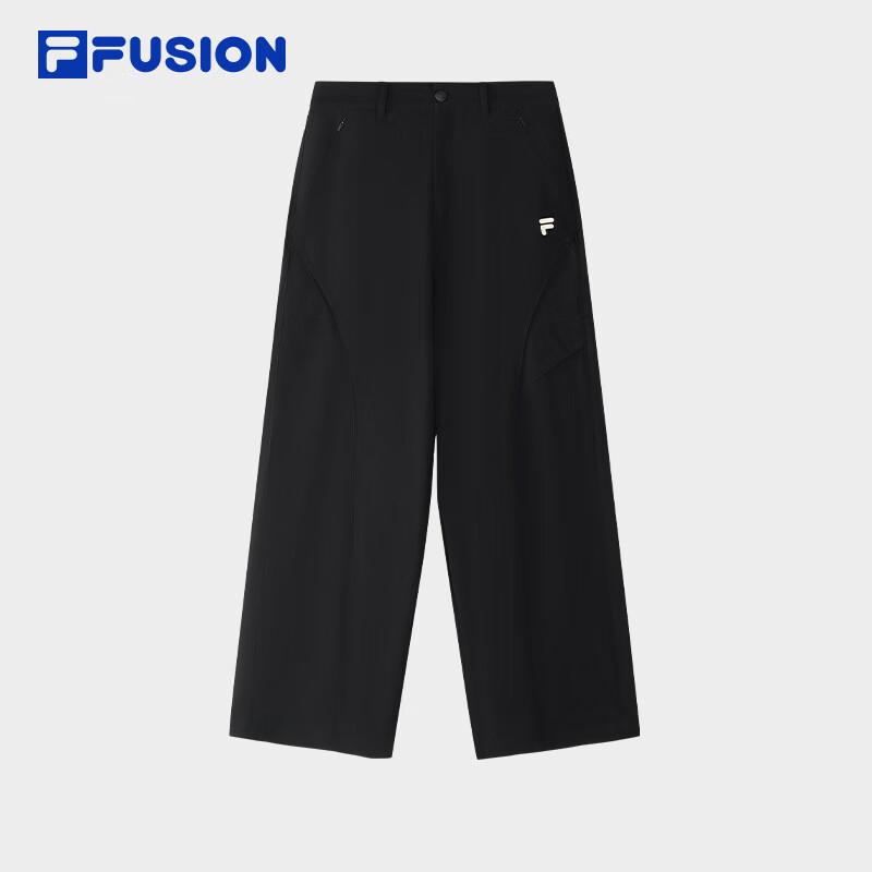 FILA FUSION Women s Casual Loose Straight-Leg Woven Pants XL